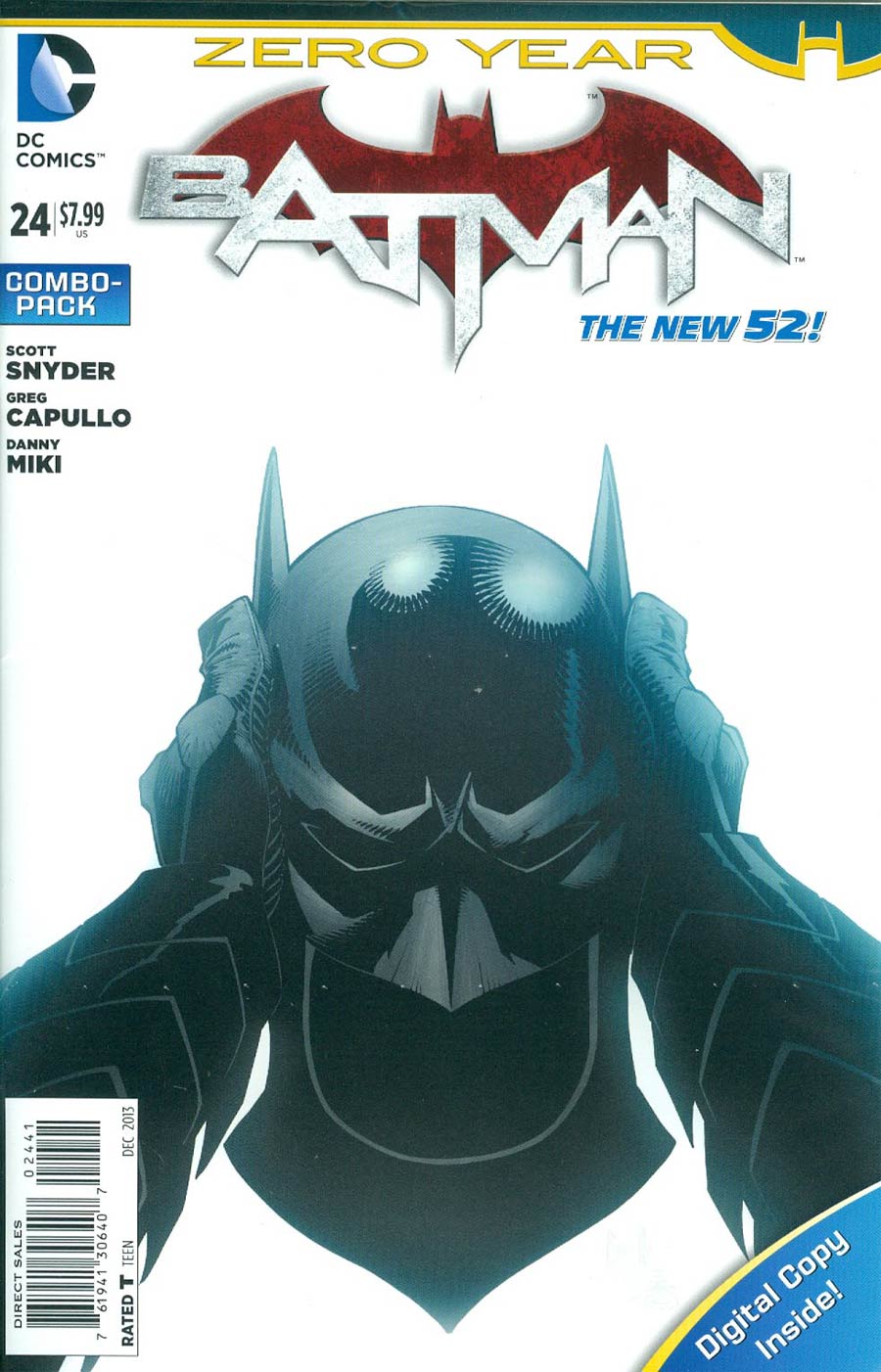 Batman Vol 2 #24 Cover C Combo Pack Without Polybag (Batman Zero Year Tie-In)