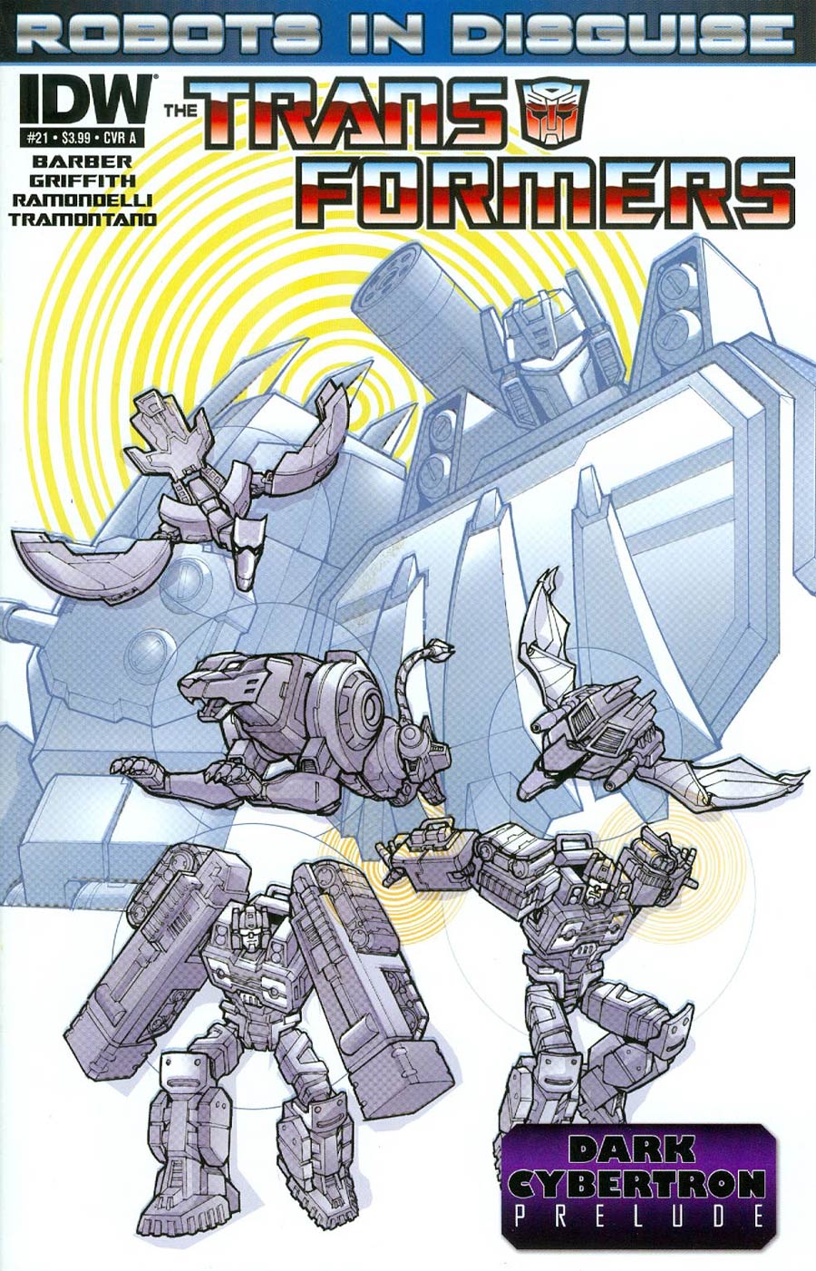 Transformers Robots In Disguise #21 Cover A Regular Andrew Griffith Cover (Dark Cybertron Prelude)