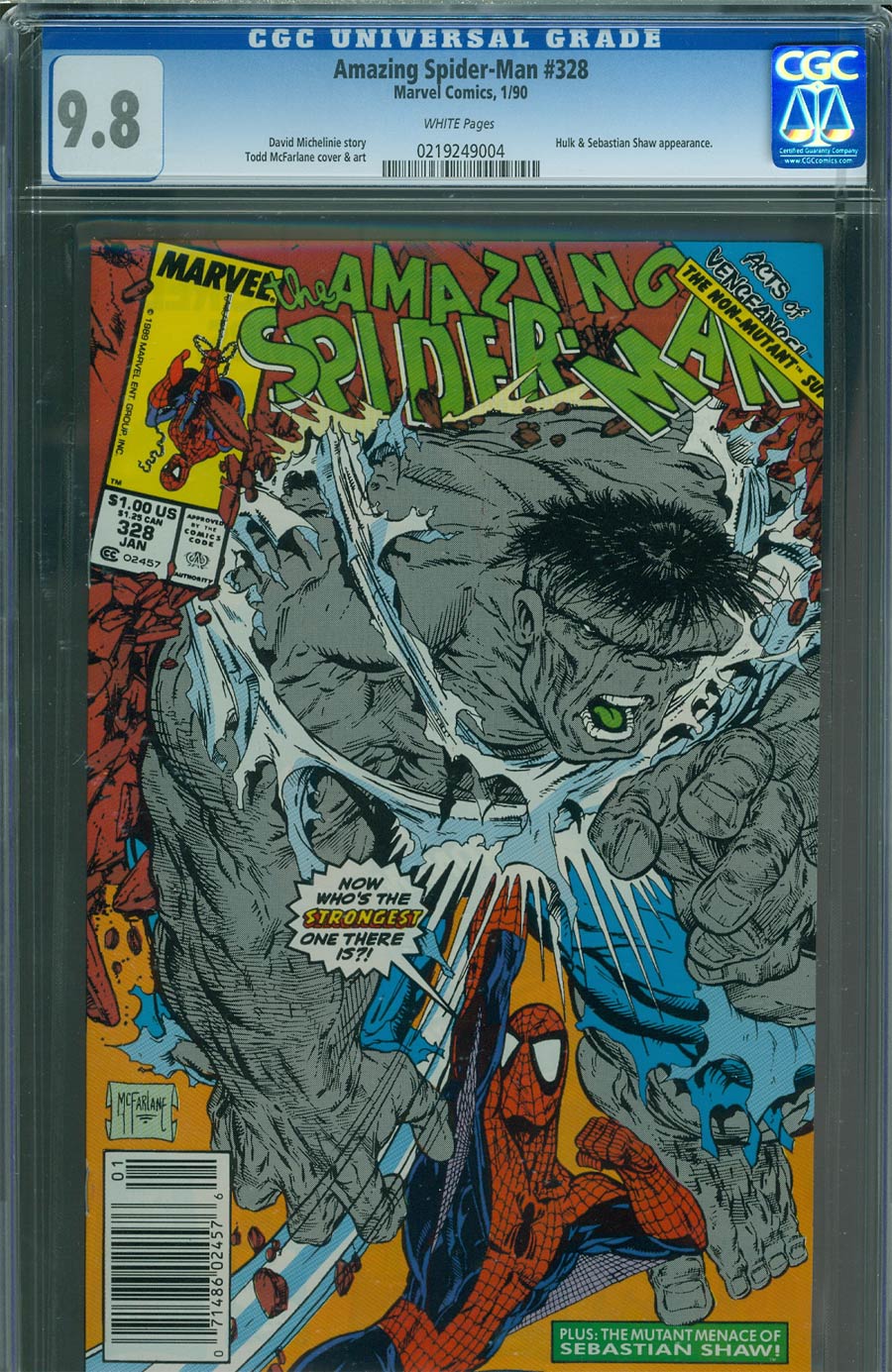 Amazing Spider-Man #328 CGC 9.8 