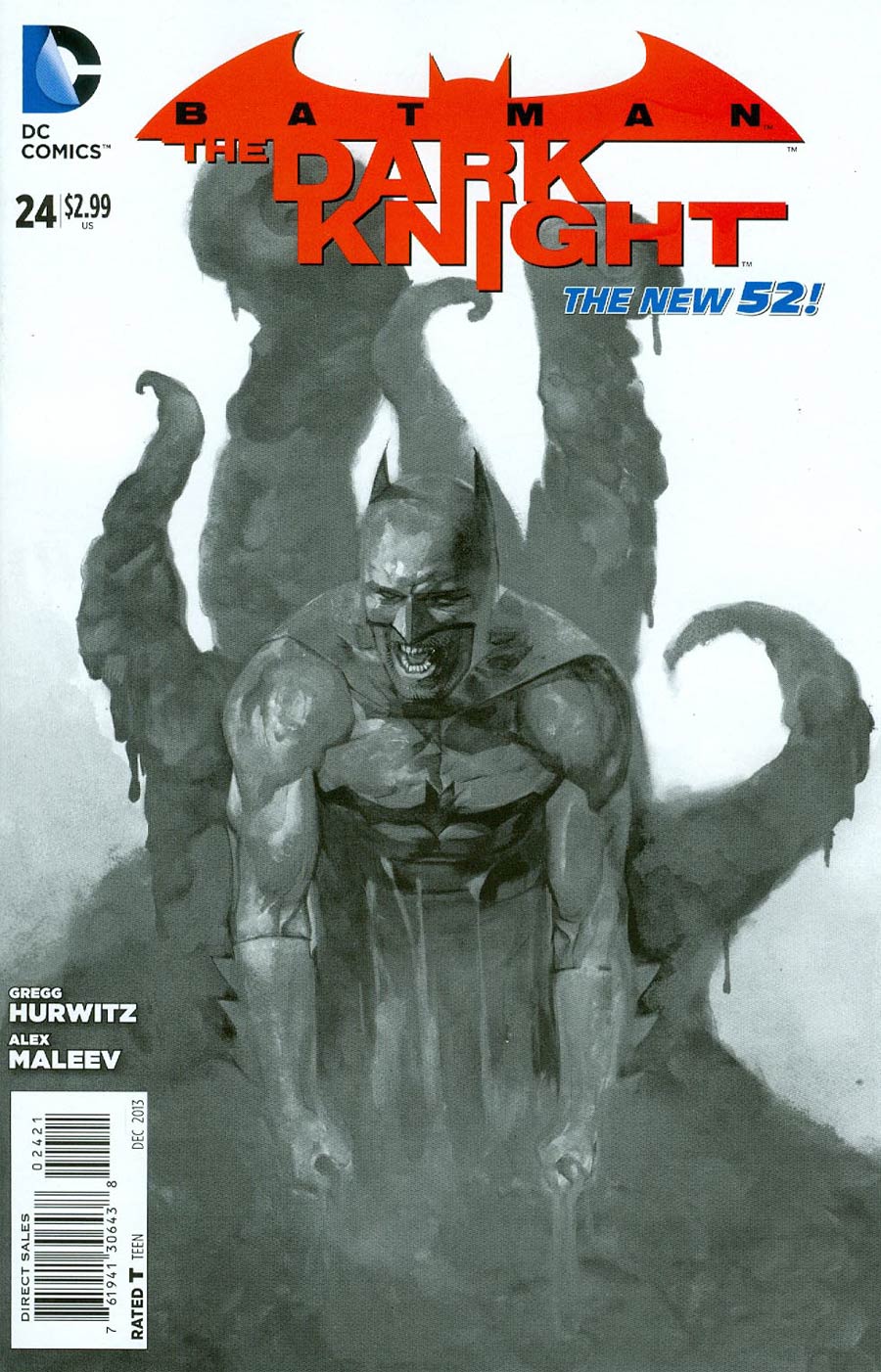 Batman The Dark Knight Vol 2 #24 Cover B Incentive Alex Maleev Sketch Cover