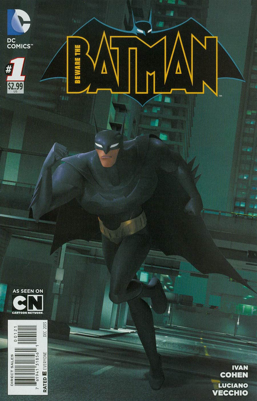 Beware The Batman #1 Cover B Incentive Animation Art Variant Cover
