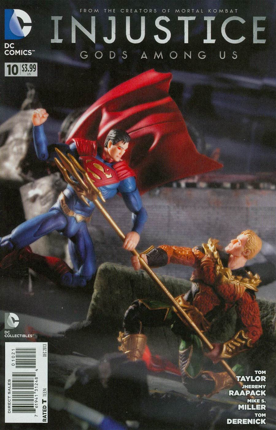 Injustice Gods Among Us #10 Cover B Incentive DC Collectibles Photo Variant Cover