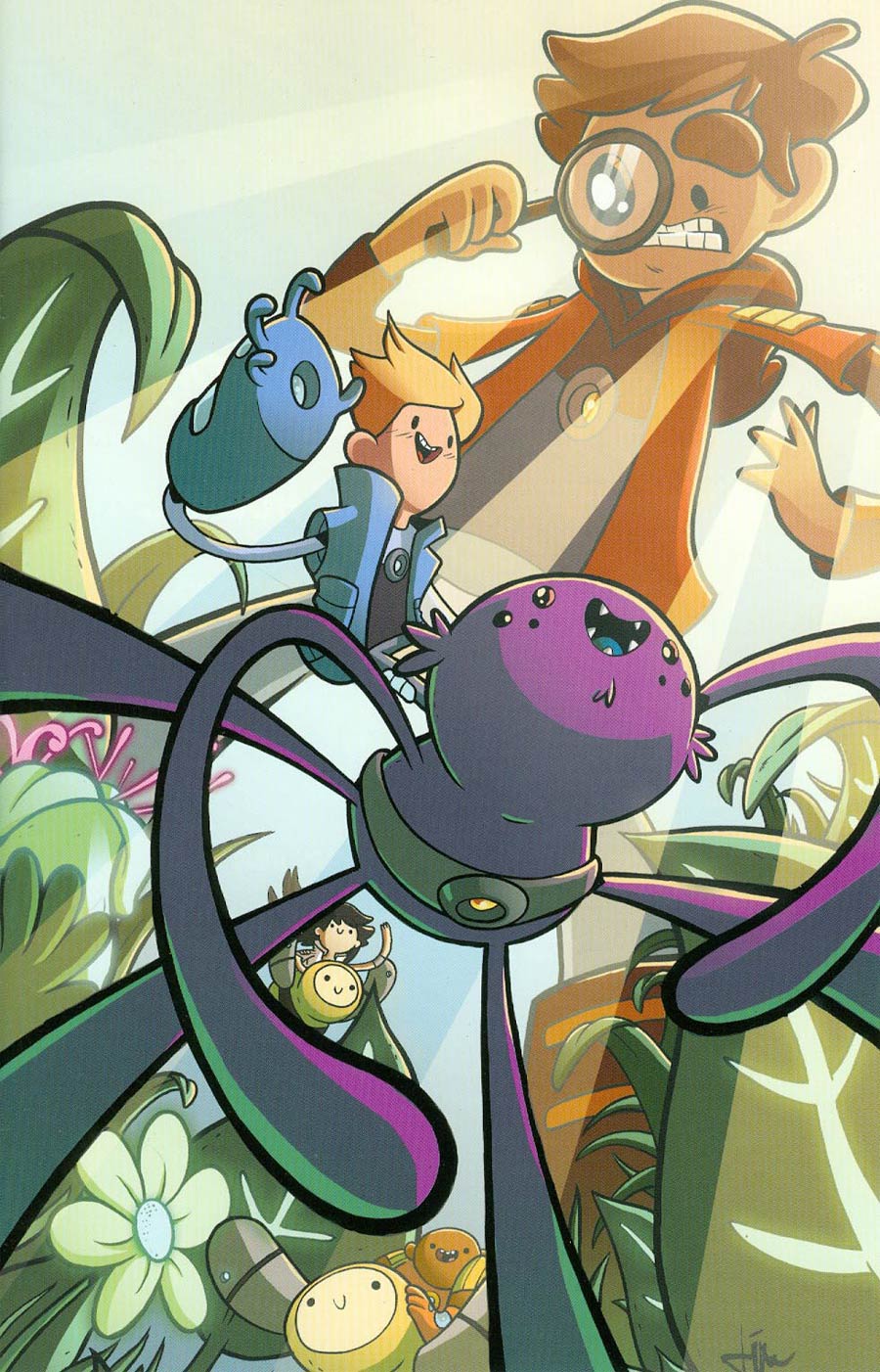 Bravest Warriors #13 Cover C Incentive Ian McGinty Virgin Variant Cover