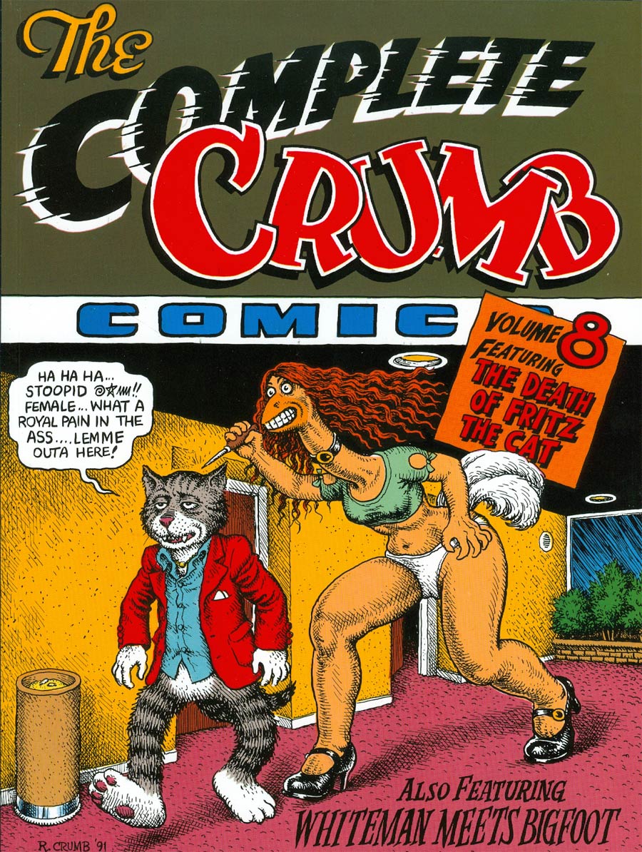 Complete Crumb Comics Vol 8 Death Of Fritz The Cat TP New Printing