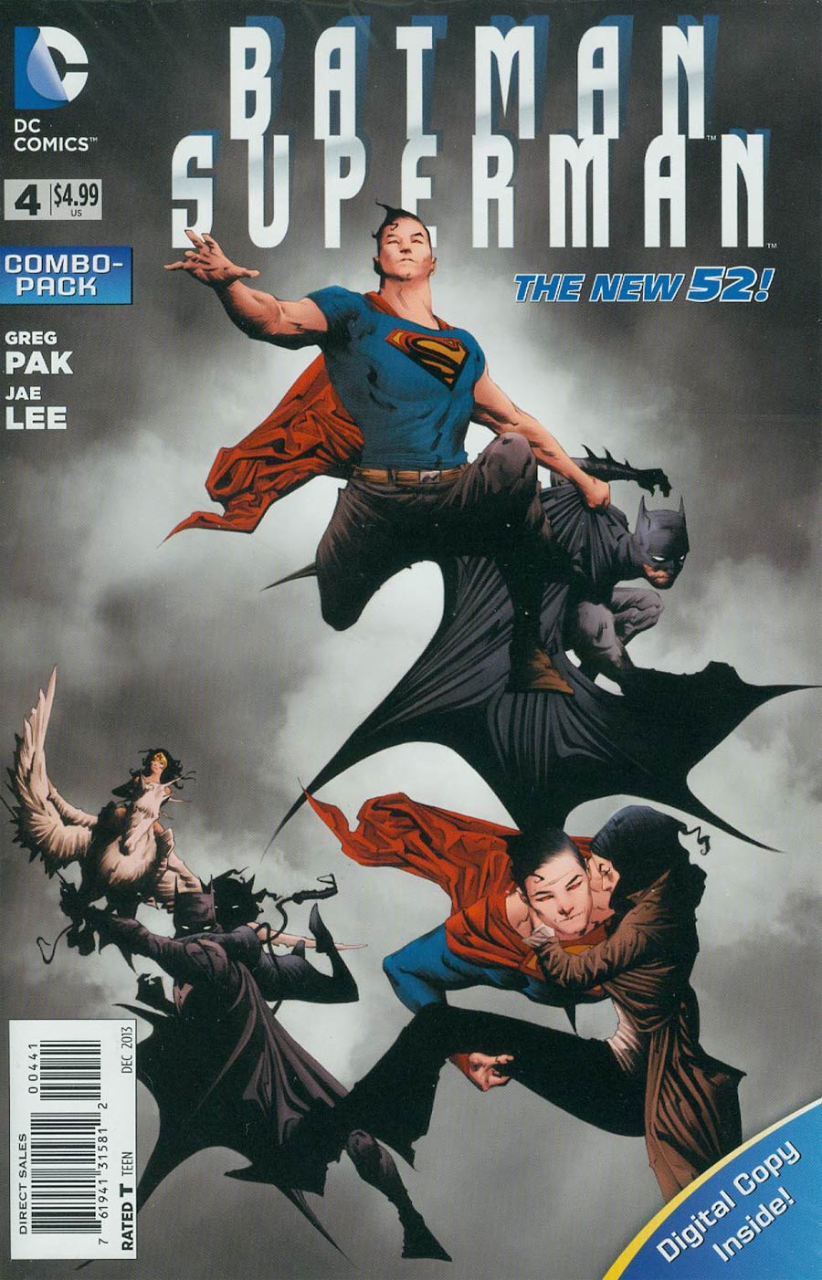 Batman Superman #4 Cover C Combo Pack Without Polybag