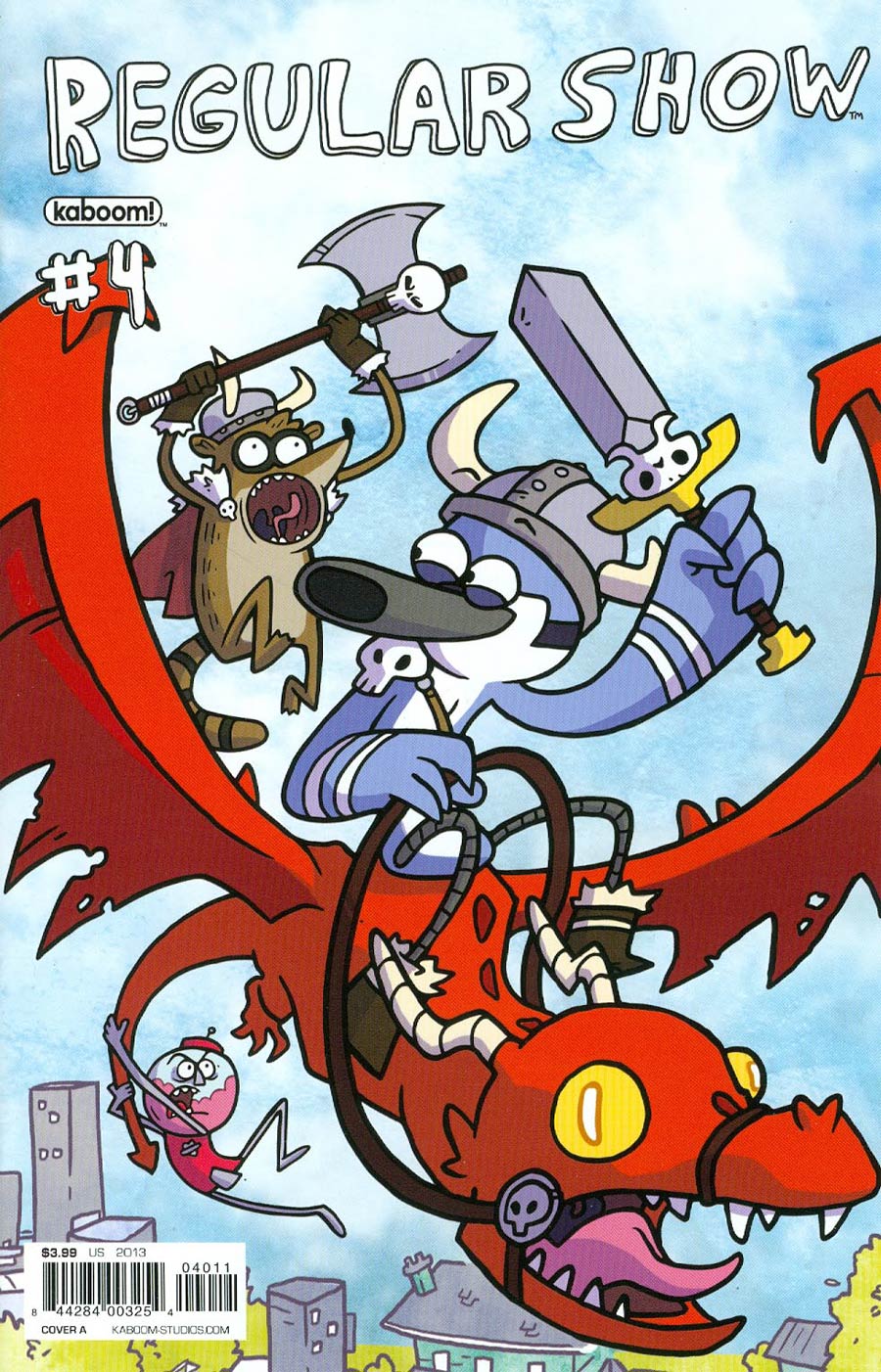 Regular Show #4 Cover A Regular Phil Jacobson Cover