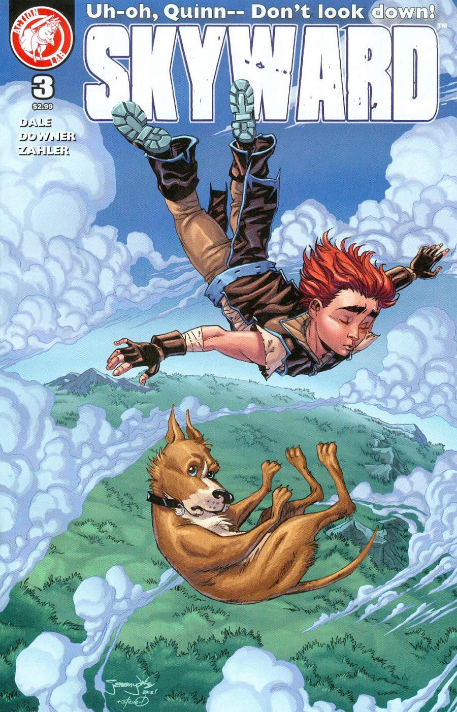 Skyward (Action Lab Entertainment) #3 Cover A Jeremy Dale