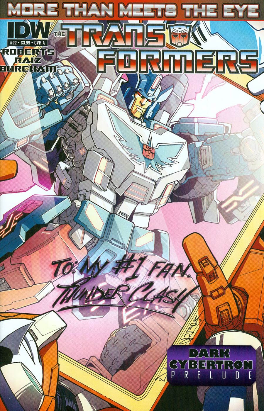 Transformers More Than Meets The Eye #22 Cover A Regular Alex Milne Cover (Dark Cybertron Prelude)