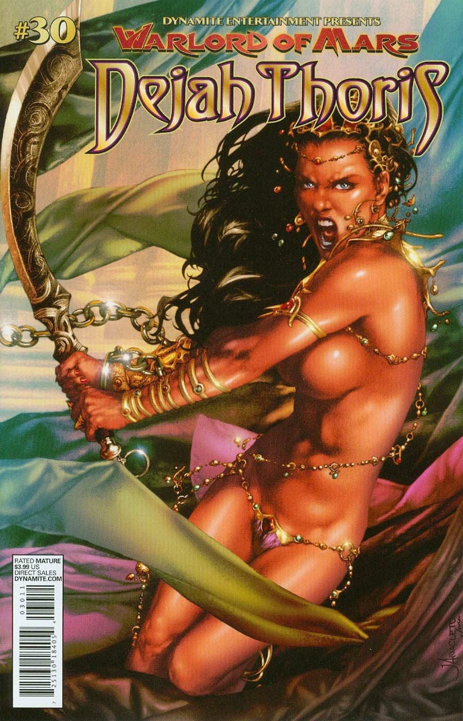 Warlord Of Mars Dejah Thoris #30 Cover B Regular Jay Anacleto Cover 