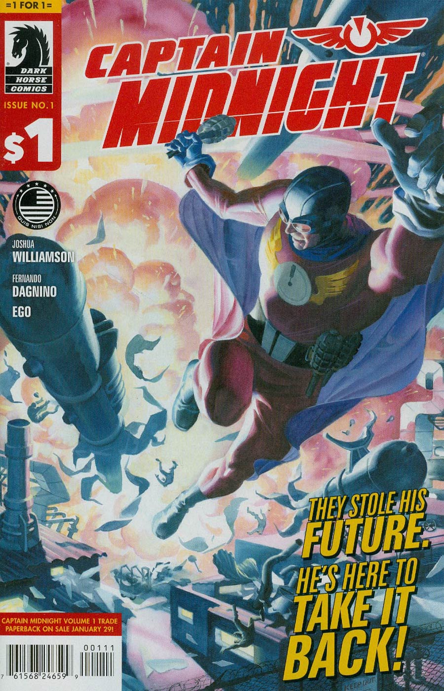 1 For $1 Captain Midnight Vol 2 #1
