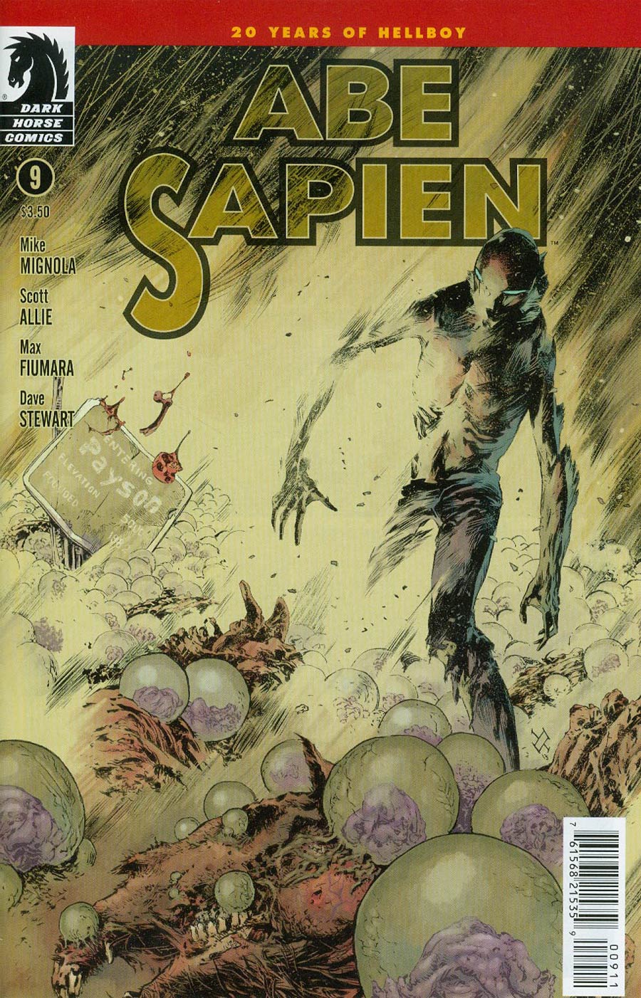 Abe Sapien #9 Cover A Regular Max Fiumara Cover