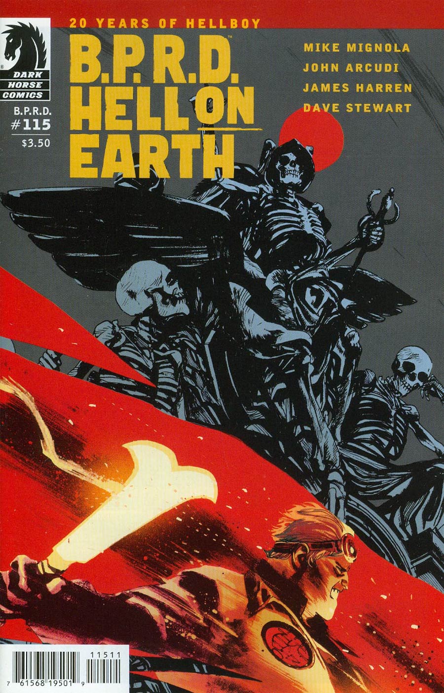 BPRD Hell On Earth #115 Cover A Regular Rafael Albuquerque Cover