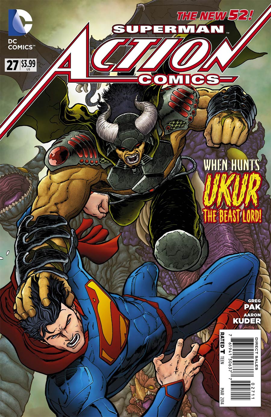 Action Comics Vol 2 #27 Cover A Regular Aaron Kuder Cover