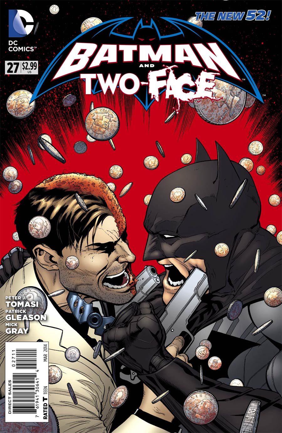 Batman And Two-Face #27 Cover A Regular Patrick Gleason Cover