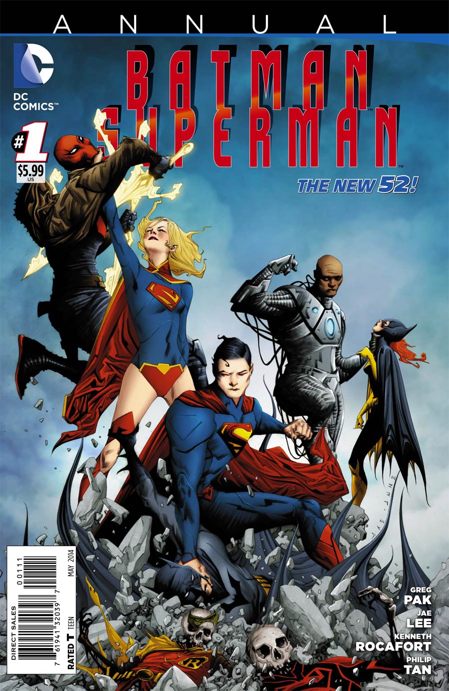 Batman Superman Annual #1 Cover A Regular Jae Lee Cover