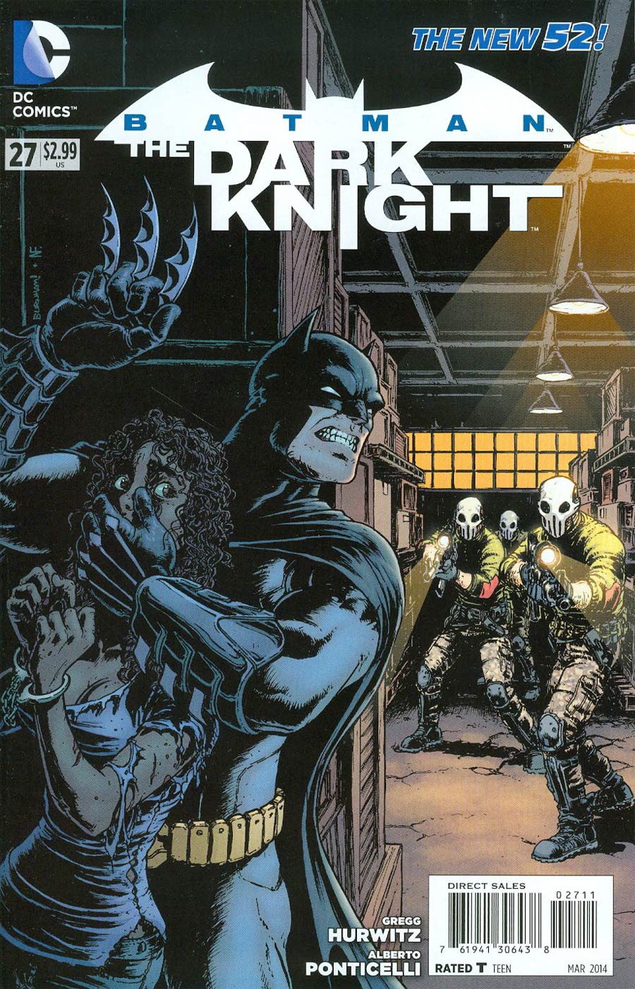 Batman The Dark Knight Vol 2 #27 Cover A Regular Chris Burnham Cover