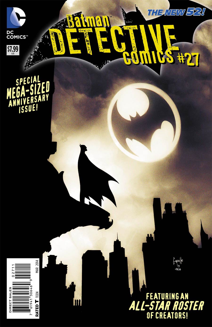 Detective Comics Vol 2 #27 Cover A Regular Greg Capullo Cover (Gothtopia Tie-In)