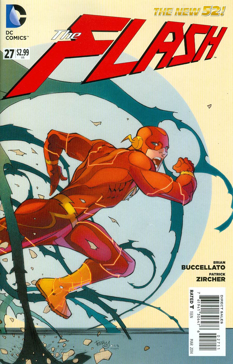 Flash Vol 4 #27 Cover A Regular Pasqual Ferry Cover