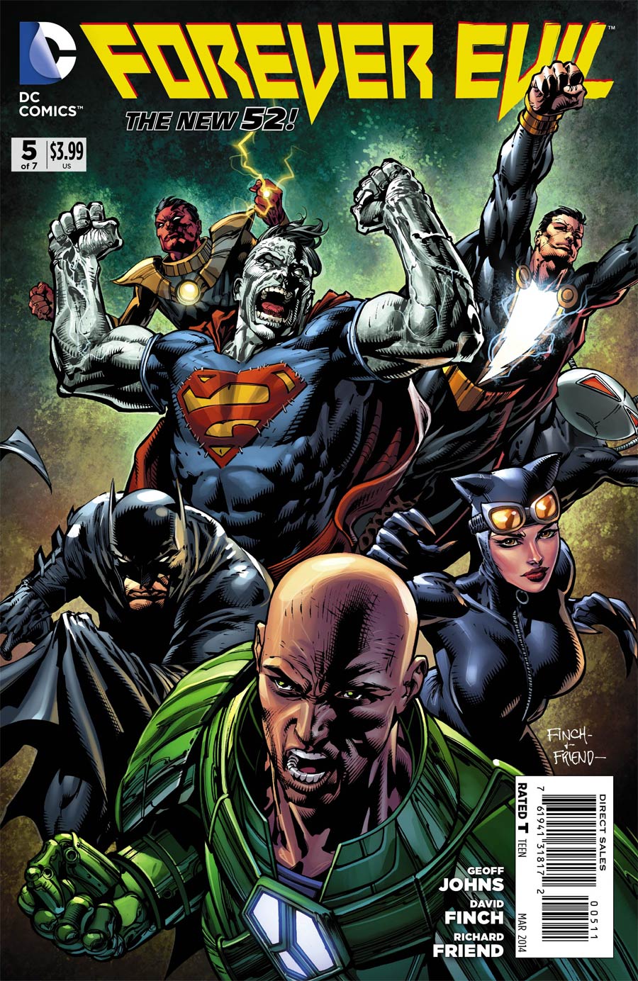 Forever Evil #5 Cover A Regular David Finch Cover