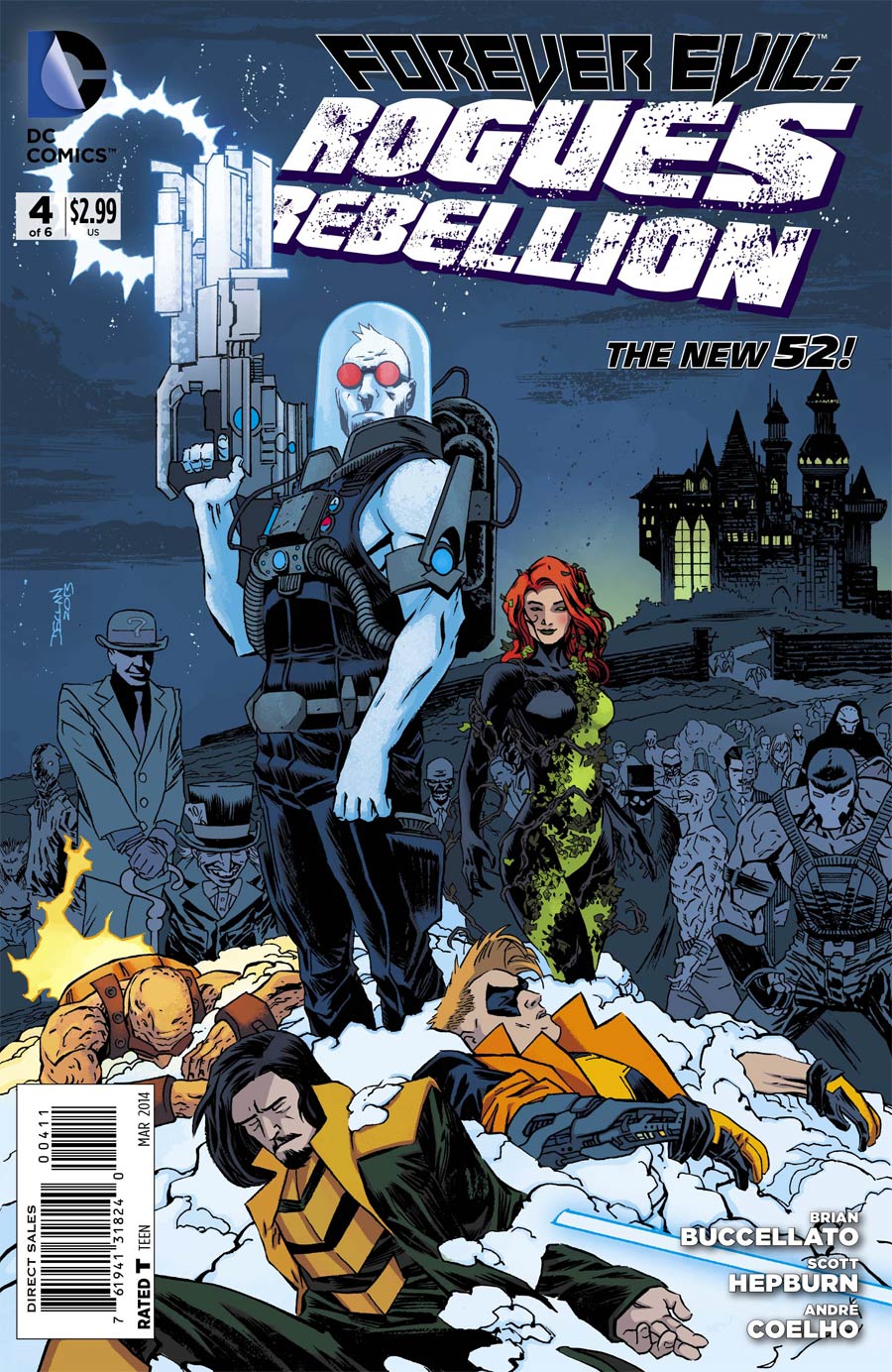 Forever Evil Rogues Rebellion #4 Cover A Regular Declan Shalvey Cover