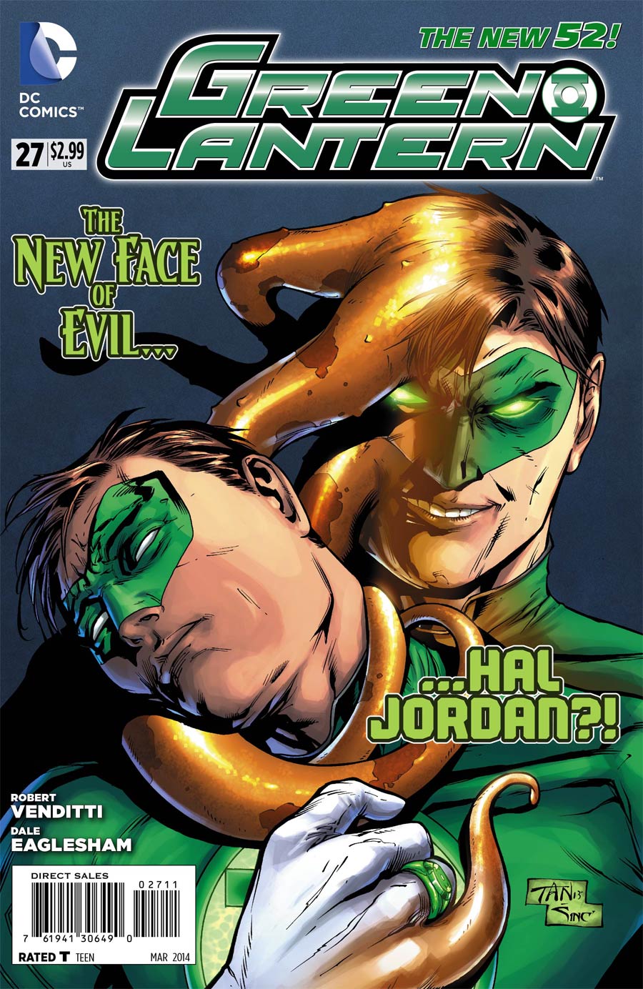 Green Lantern Vol 5 #27 Cover A Regular Billy Tan Cover