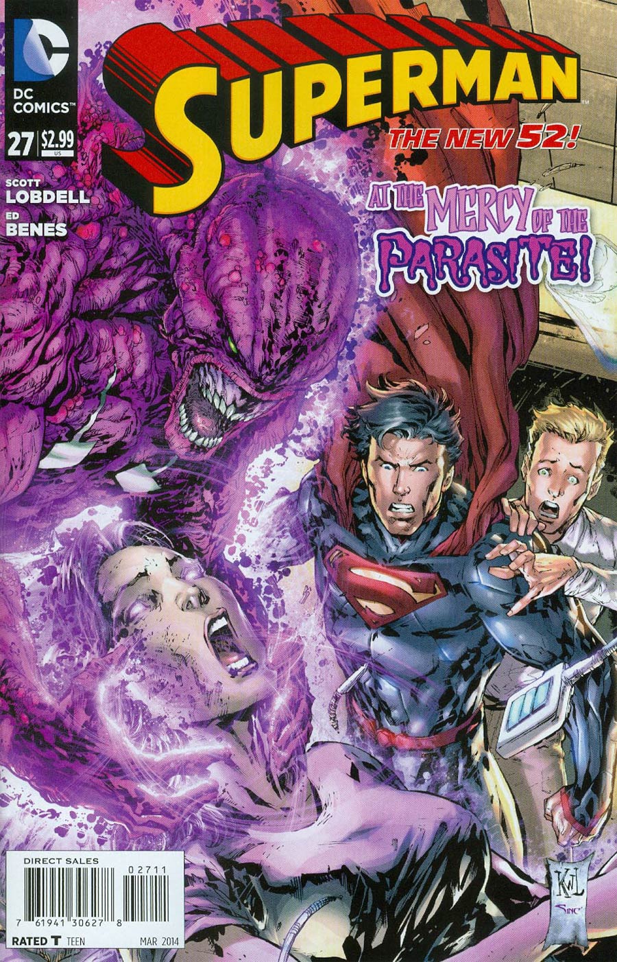 Superman Vol 4 #27 Cover A Regular Ken Lashley Cover