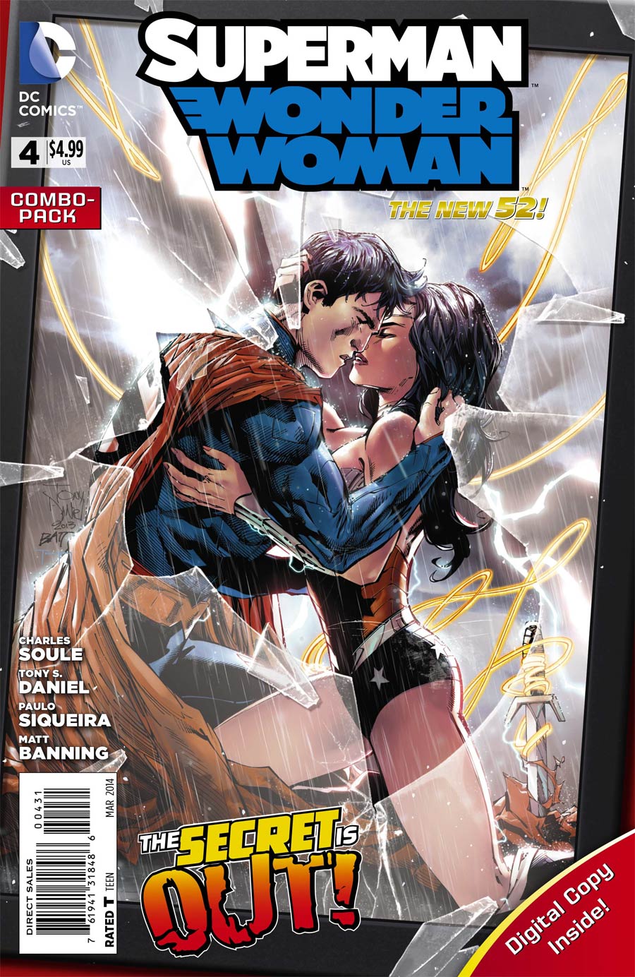 Superman Wonder Woman #4 Cover B Combo Pack With Polybag