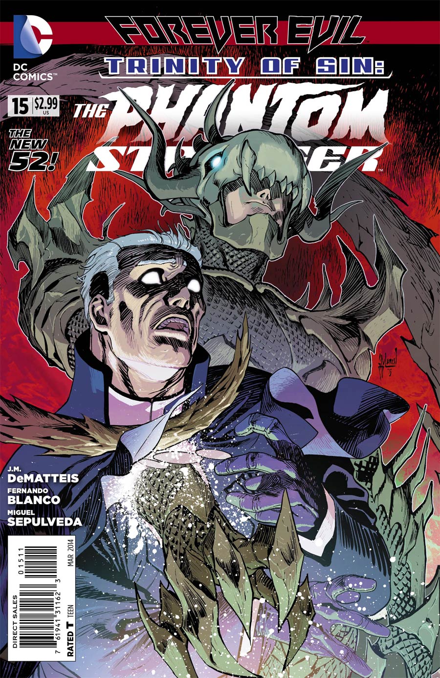 Trinity Of Sin Phantom Stranger #15 (Forever Evil Tie-In)