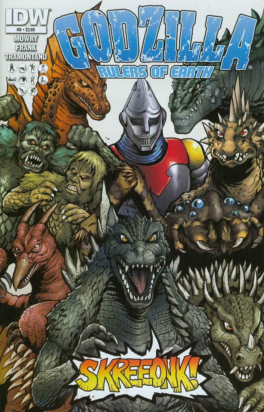 Godzilla Rulers Of The Earth #8 Cover A Regular Matt Frank Cover