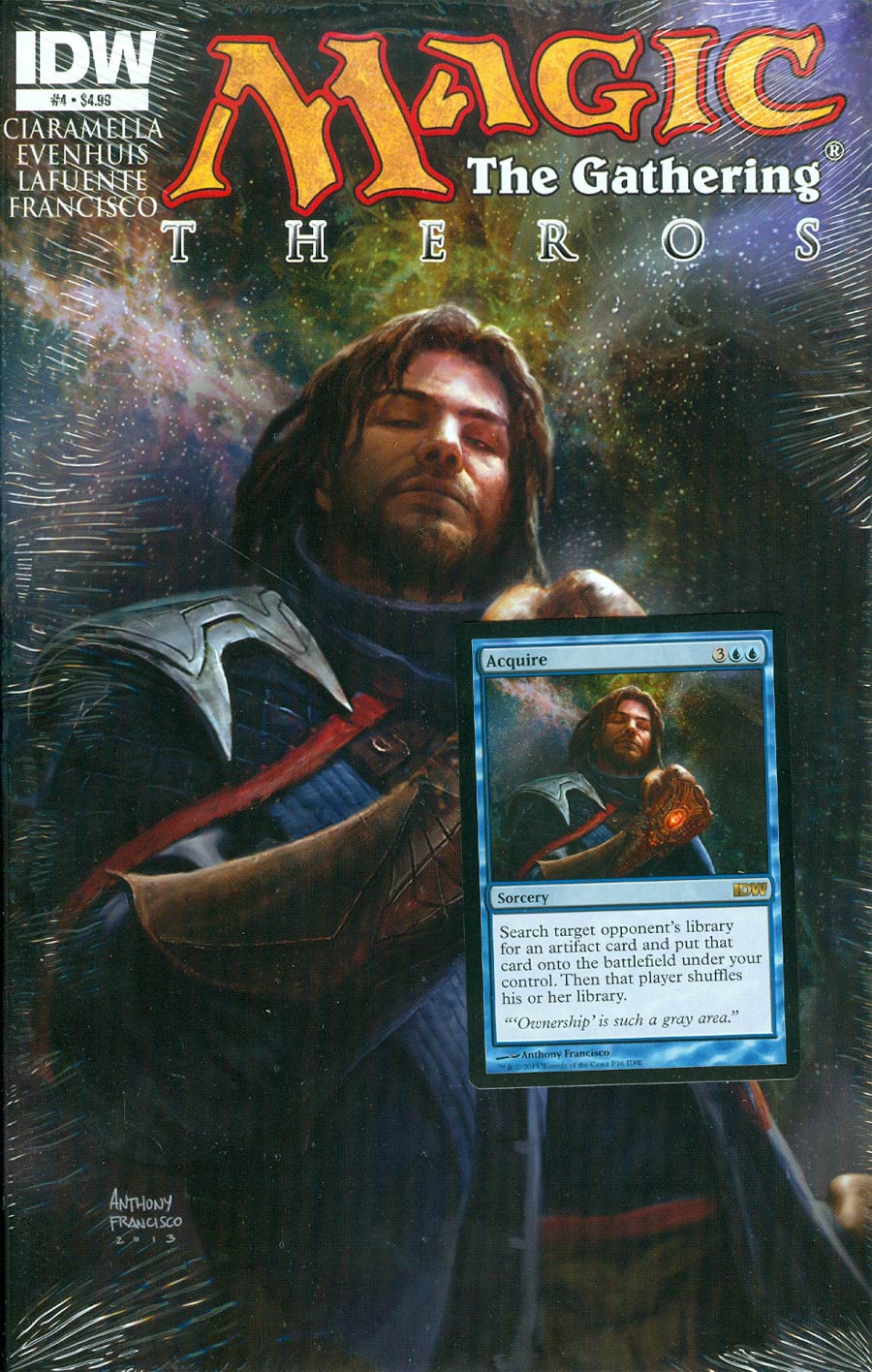 Magic The Gathering Theros #4 Cover A Regular Anthony Francisco Cover