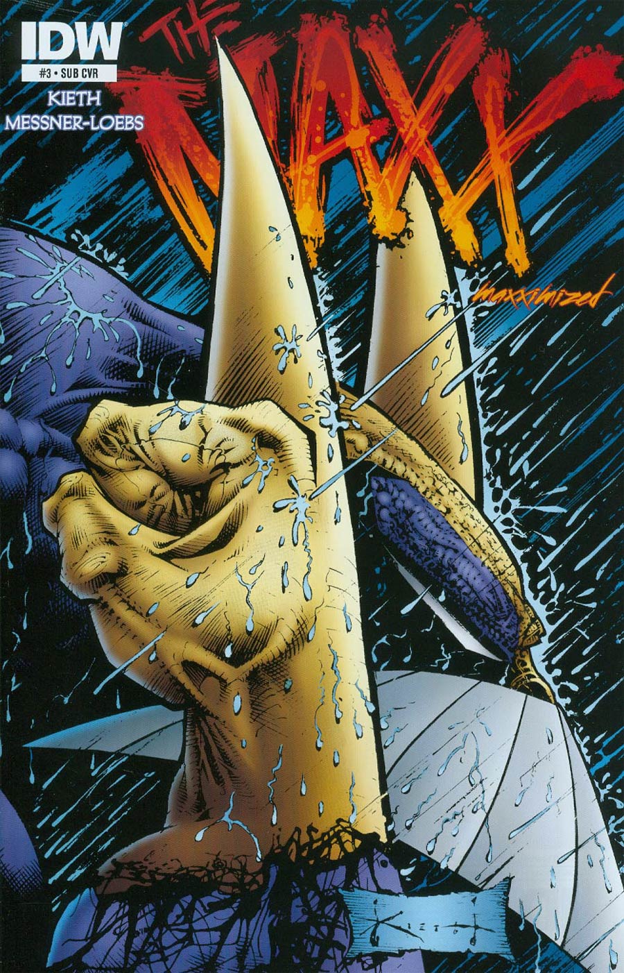 Maxx Maxximized #3 Cover B Variant Sam Kieth Subscription Cover