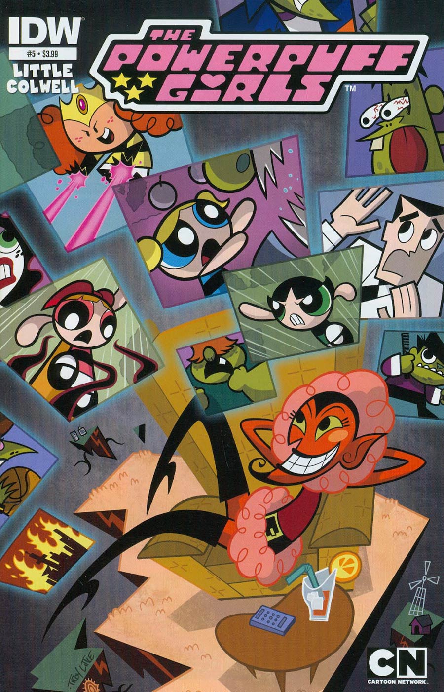 Powerpuff Girls Vol 2 #5 Cover A Regular Troy Little Cover