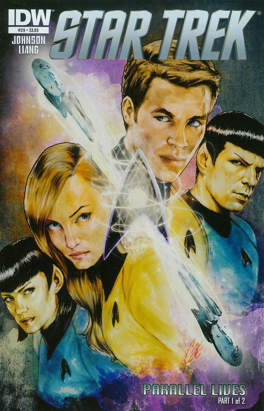 Star Trek (IDW) #29 Cover A Regular Cat Staggs Cover