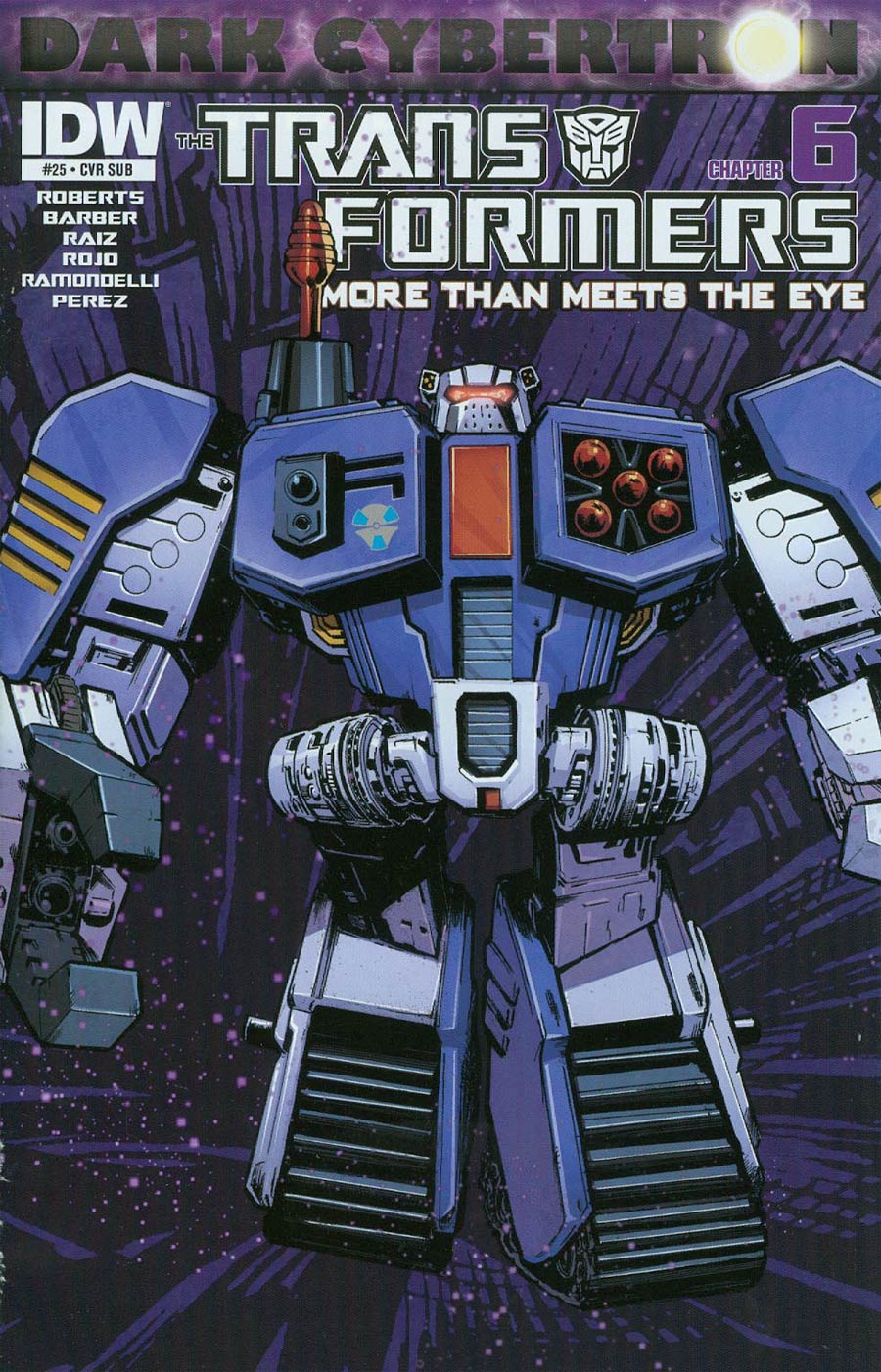 Transformers More Than Meets The Eye #25 Cover B Variant Phil Jimenez Subscription Cover (Dark Cybertron Part 6)