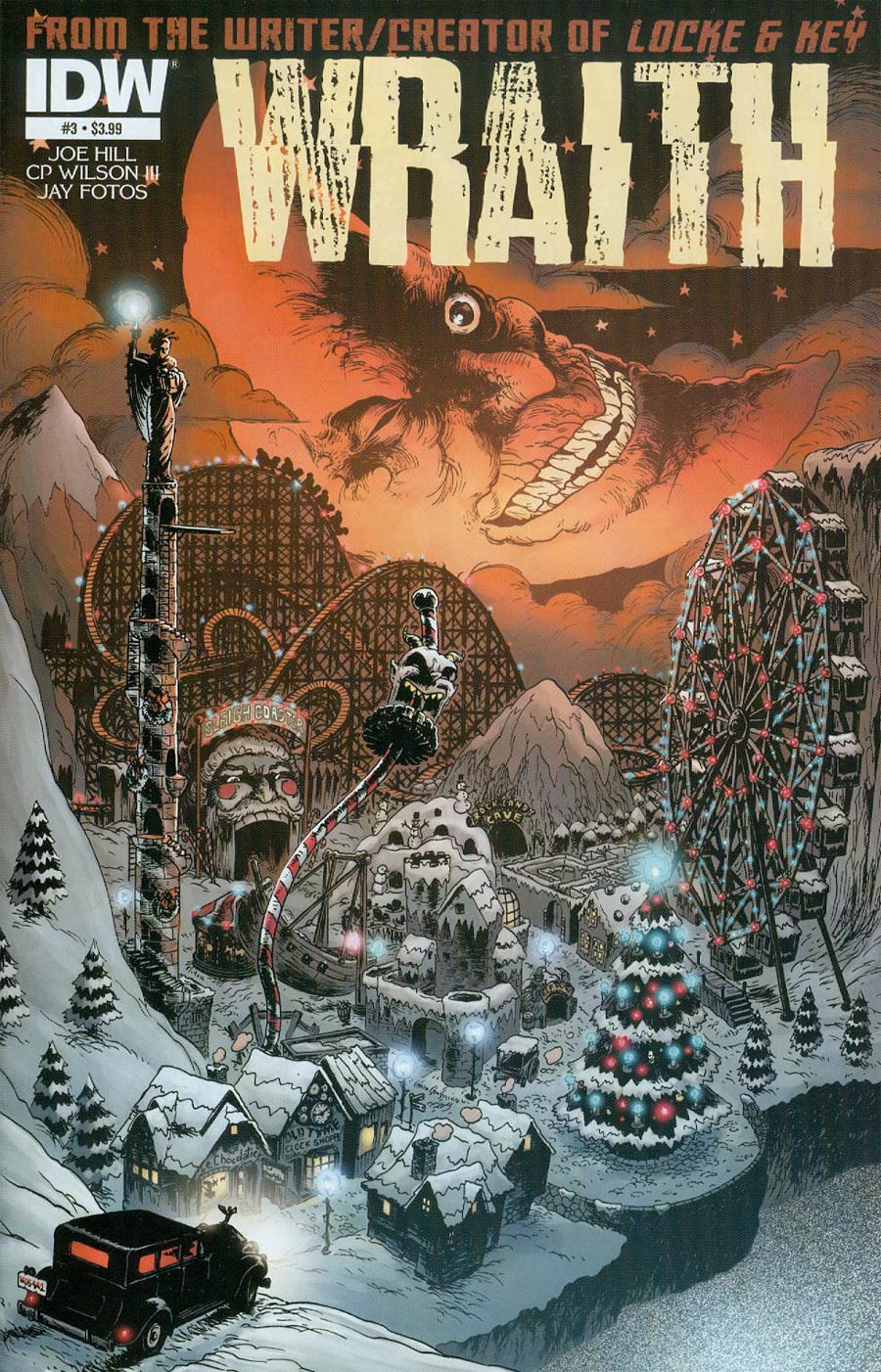 Wraith Welcome To Christmasland #3 Cover A Regular Charles P Wilson III Cover