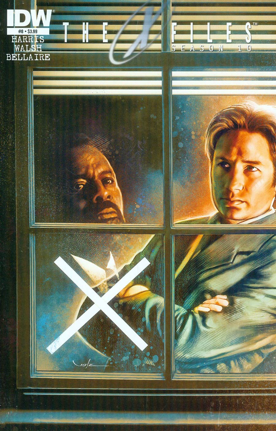 X-Files Season 10 #8 Cover A Regular Carlos Valenzuela Cover