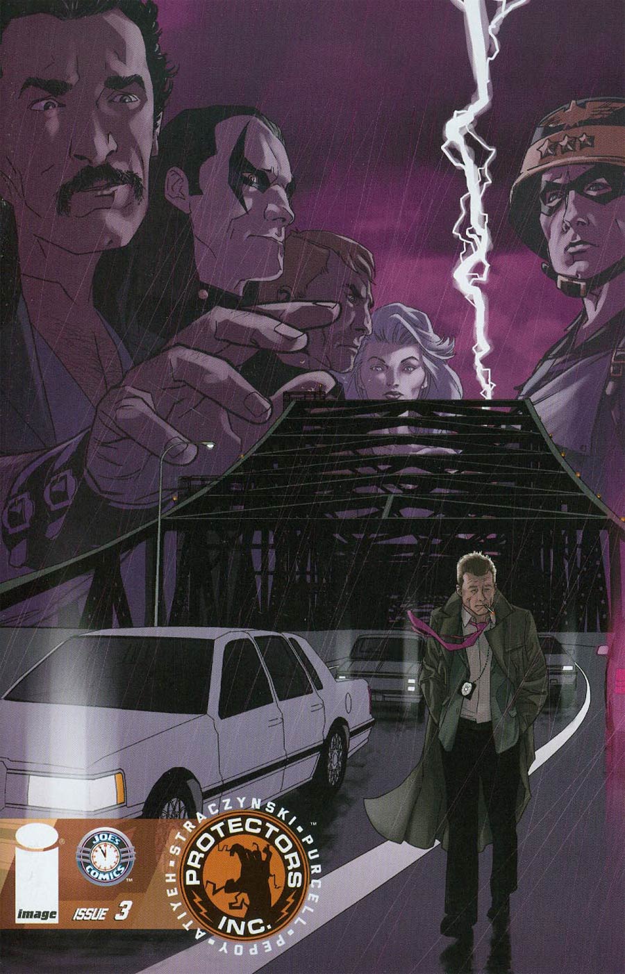 Protectors Inc #3 Cover B Kalman Andrasofzky