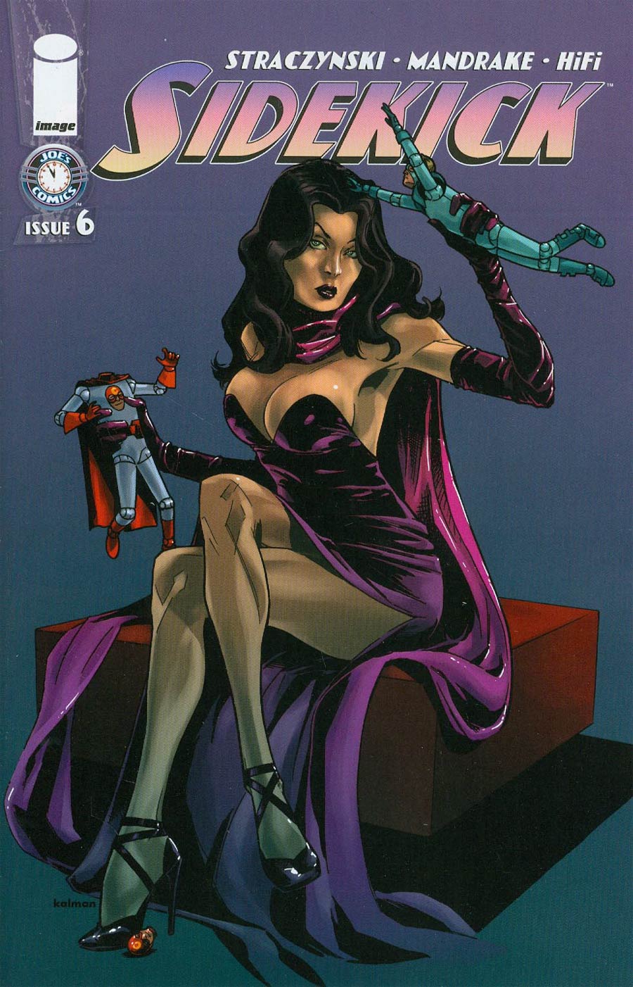 Sidekick #6 Cover B Kalman Andrasofszky