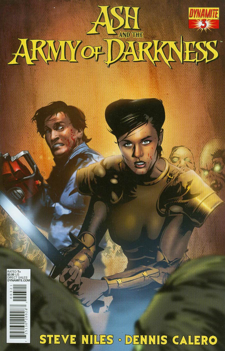 Ash And The Army Of Darkness #3 Cover B Variant Dennis Calero Subscription Cover