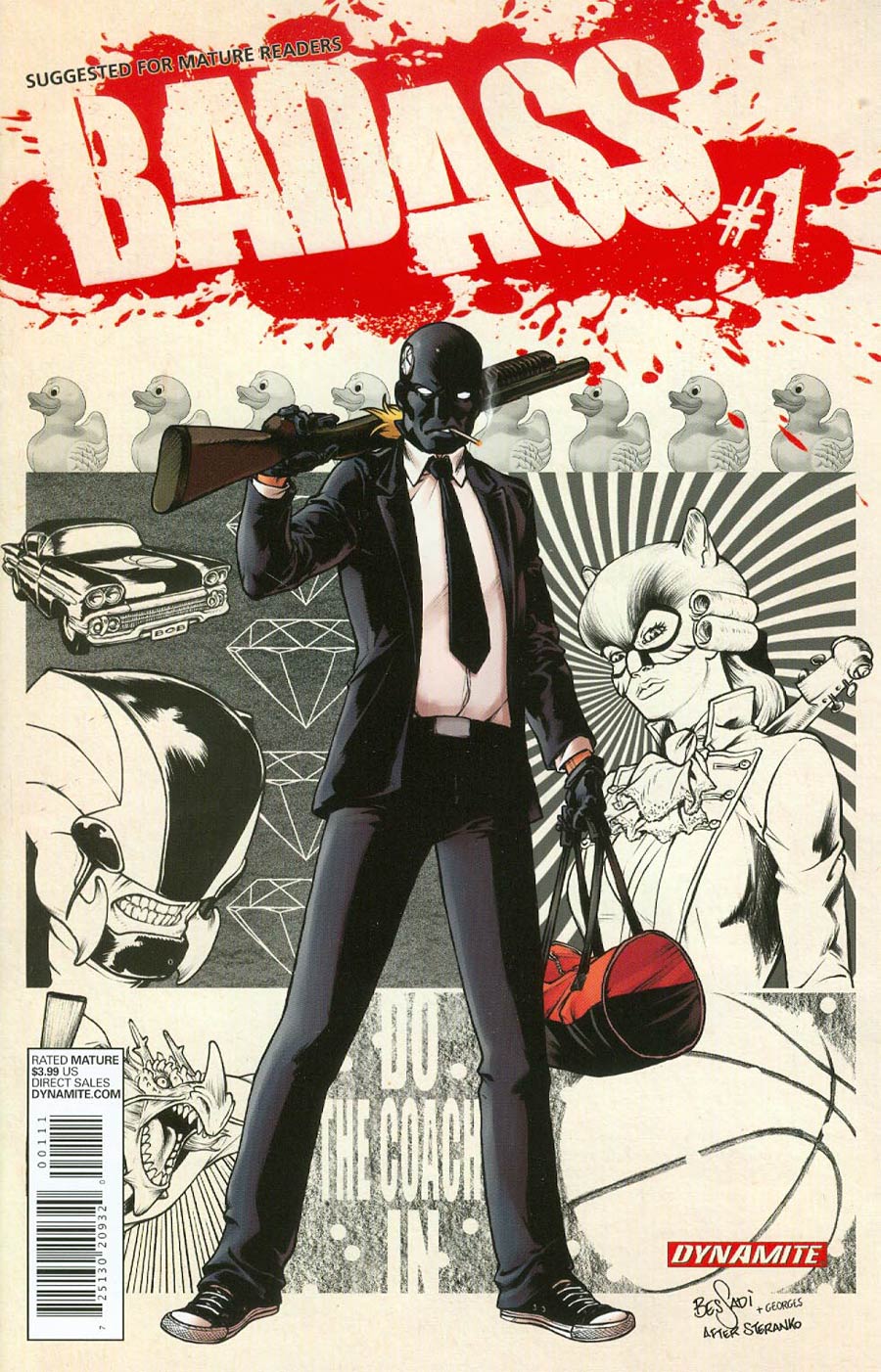 Bad Ass #1 Cover A Bruno Bessadi Cover