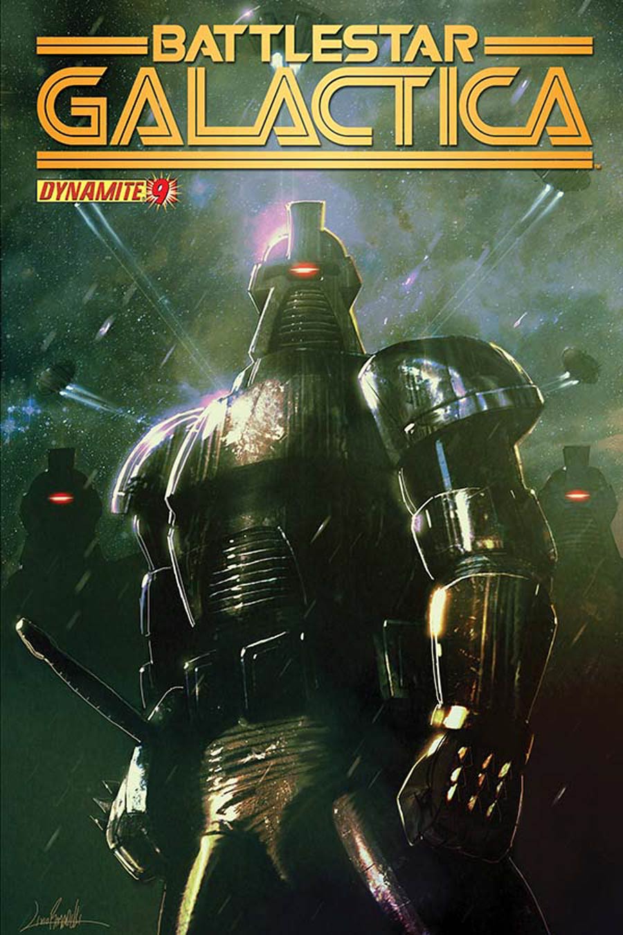 Battlestar Galactica Vol 5 #9 Cover A Regular Livio Ramondelli Cover