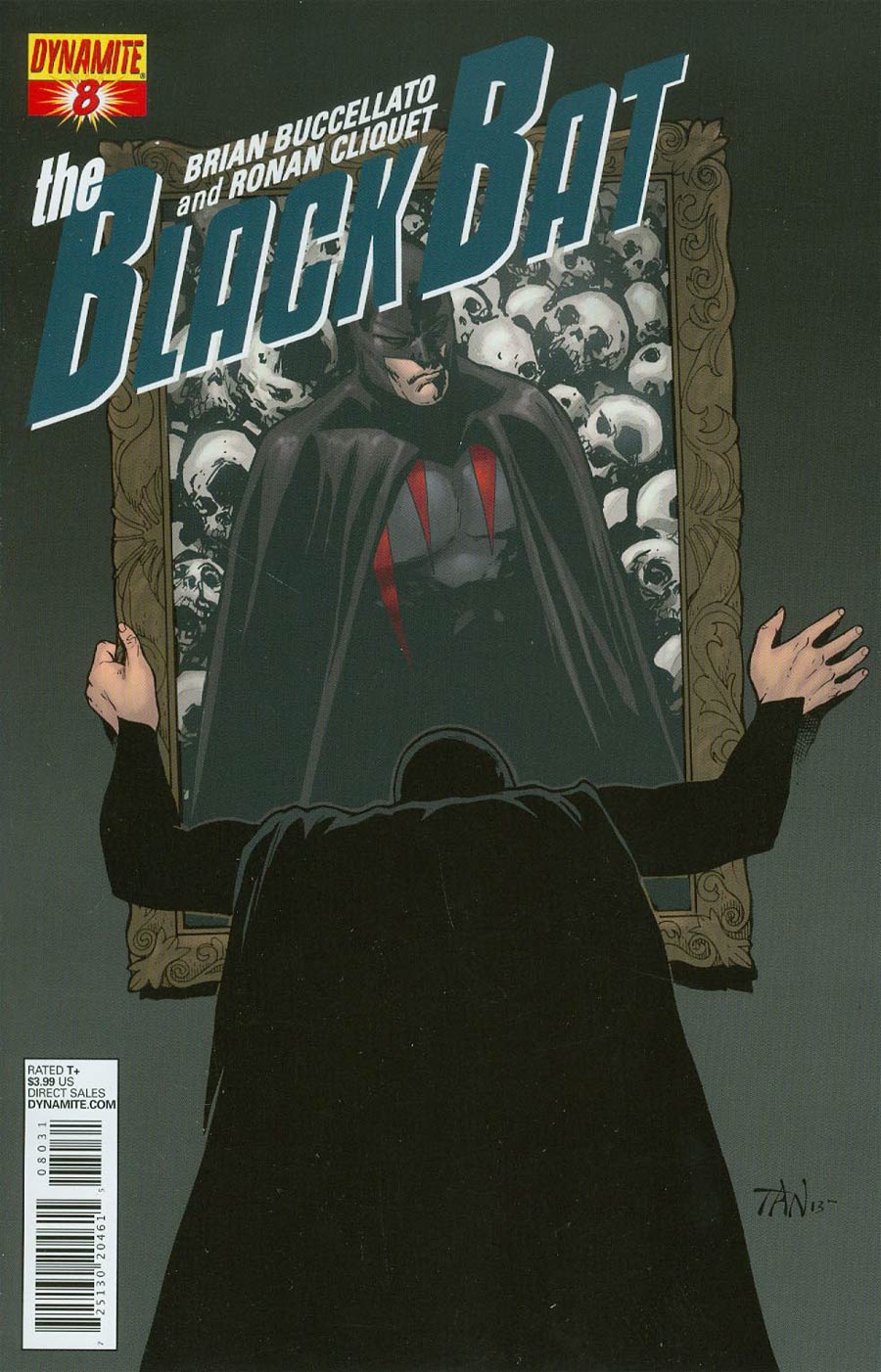 Black Bat #8 Cover B Variant Billy Tan Subscription Cover