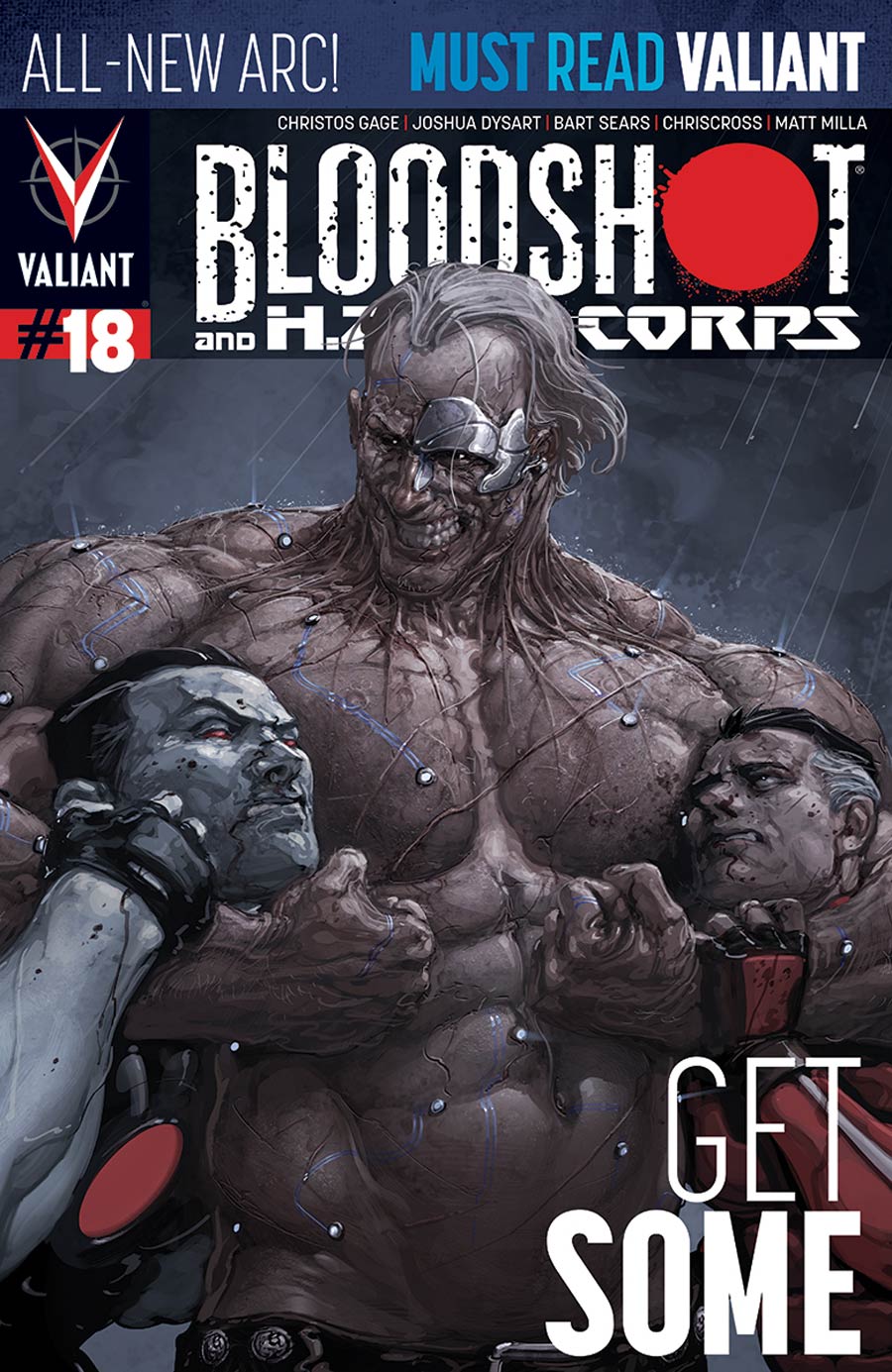 Bloodshot And H.A.R.D. Corps #18 Cover A Regular Clayton Crain Cover