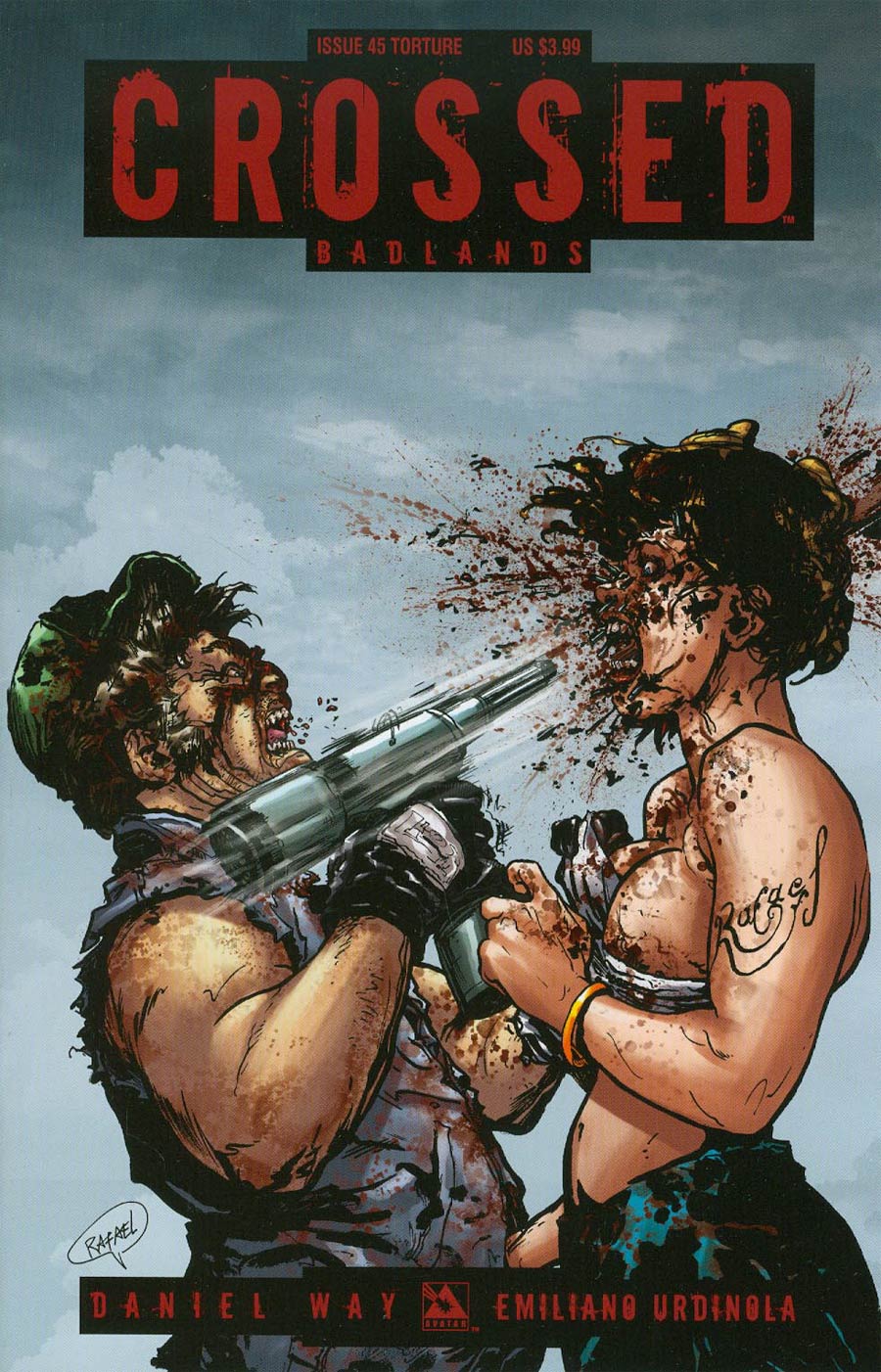 Crossed Badlands #45 Cover C Torture Cover