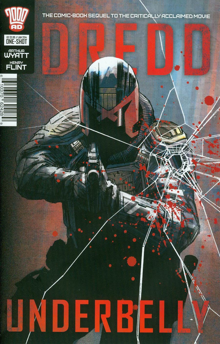 Dredd Underbelly Movie Sequel One Shot Cover A 1st Ptg Regular Cover