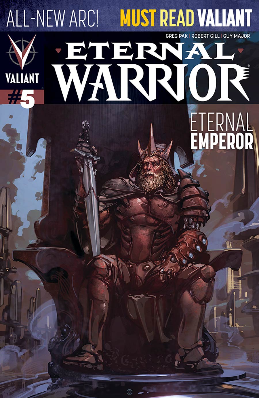Eternal Warrior Vol 2 #5 Cover A Regular Clayton Crain Cover
