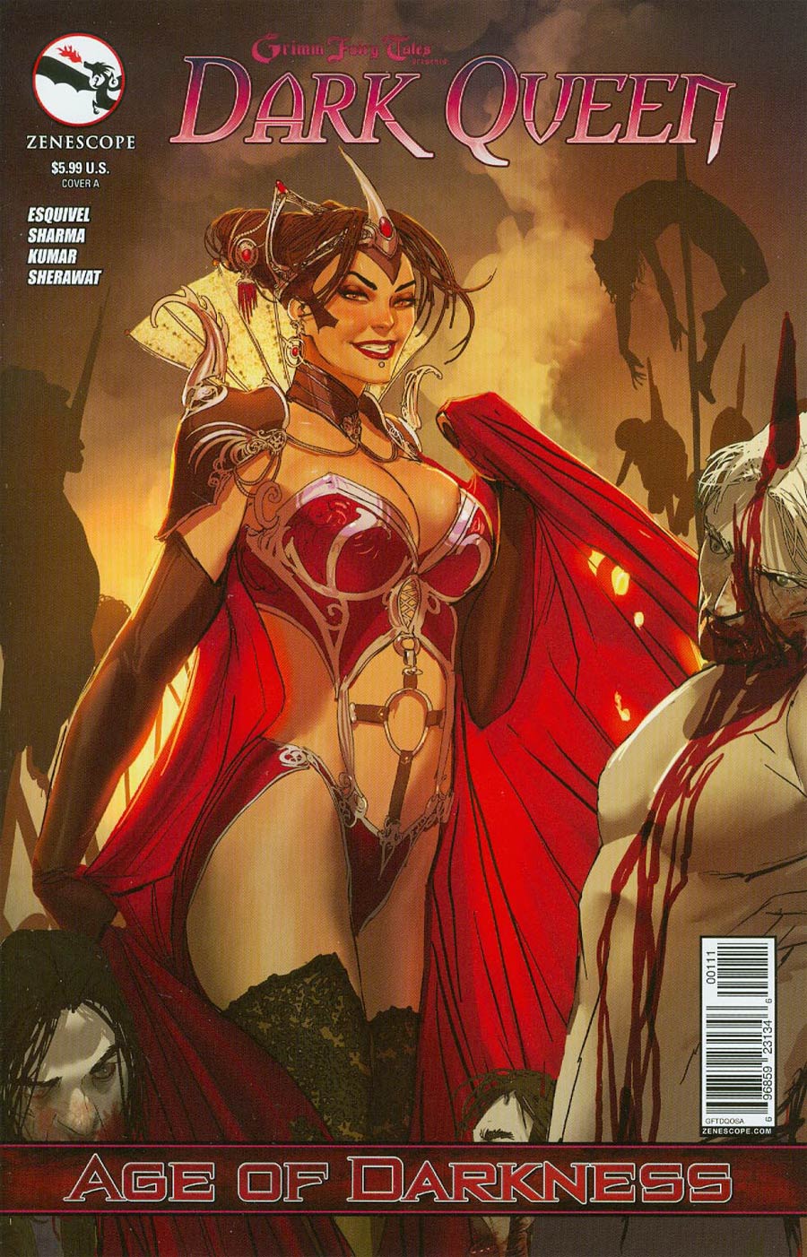 Grimm Fairy Tales Presents Dark Queen Cover A Stjepan Sejic (Age Of Darkness Tie-In)