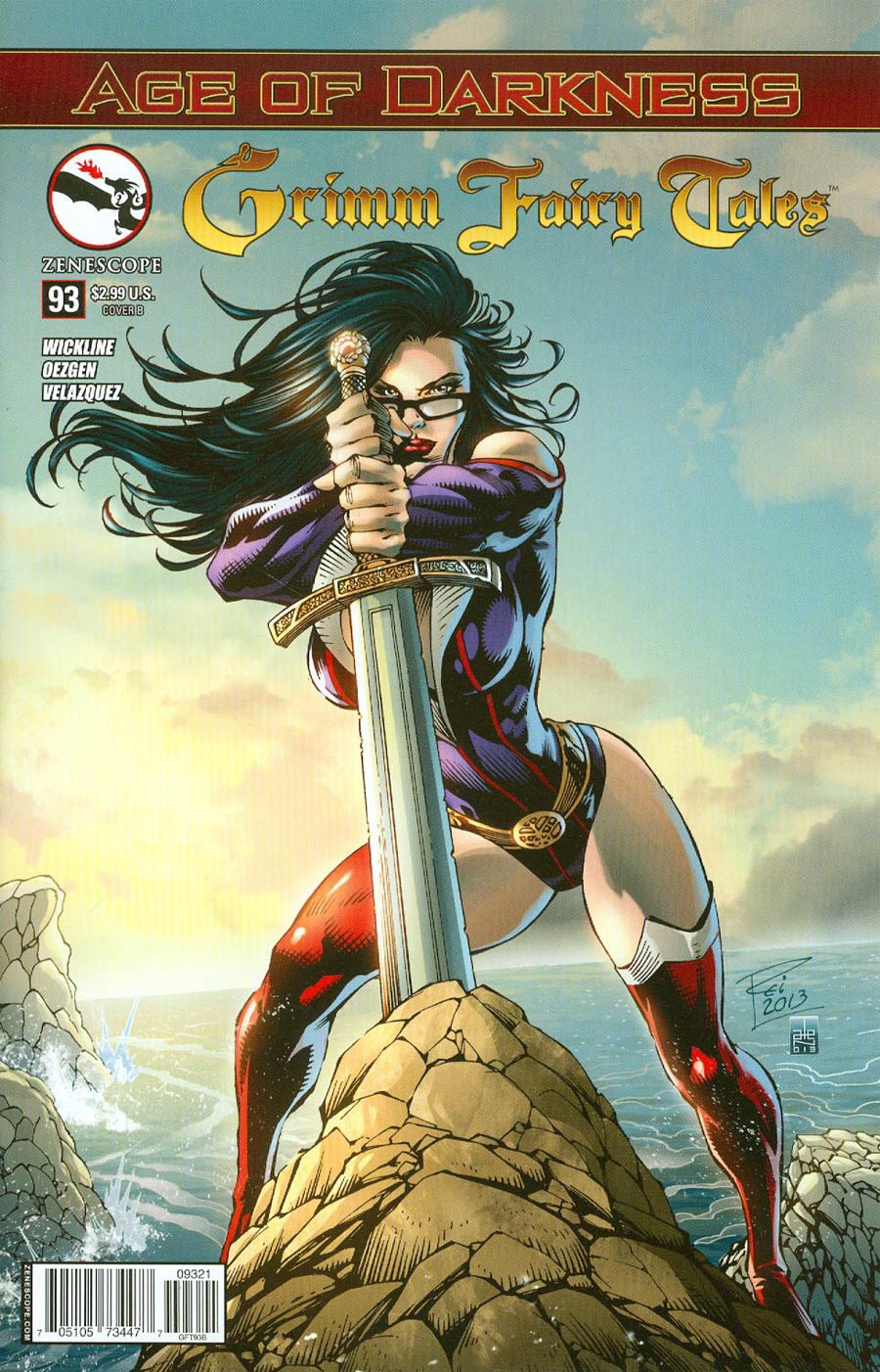 Grimm Fairy Tales #93 Cover B Renato Rei (Age Of Darkness Tie-In)