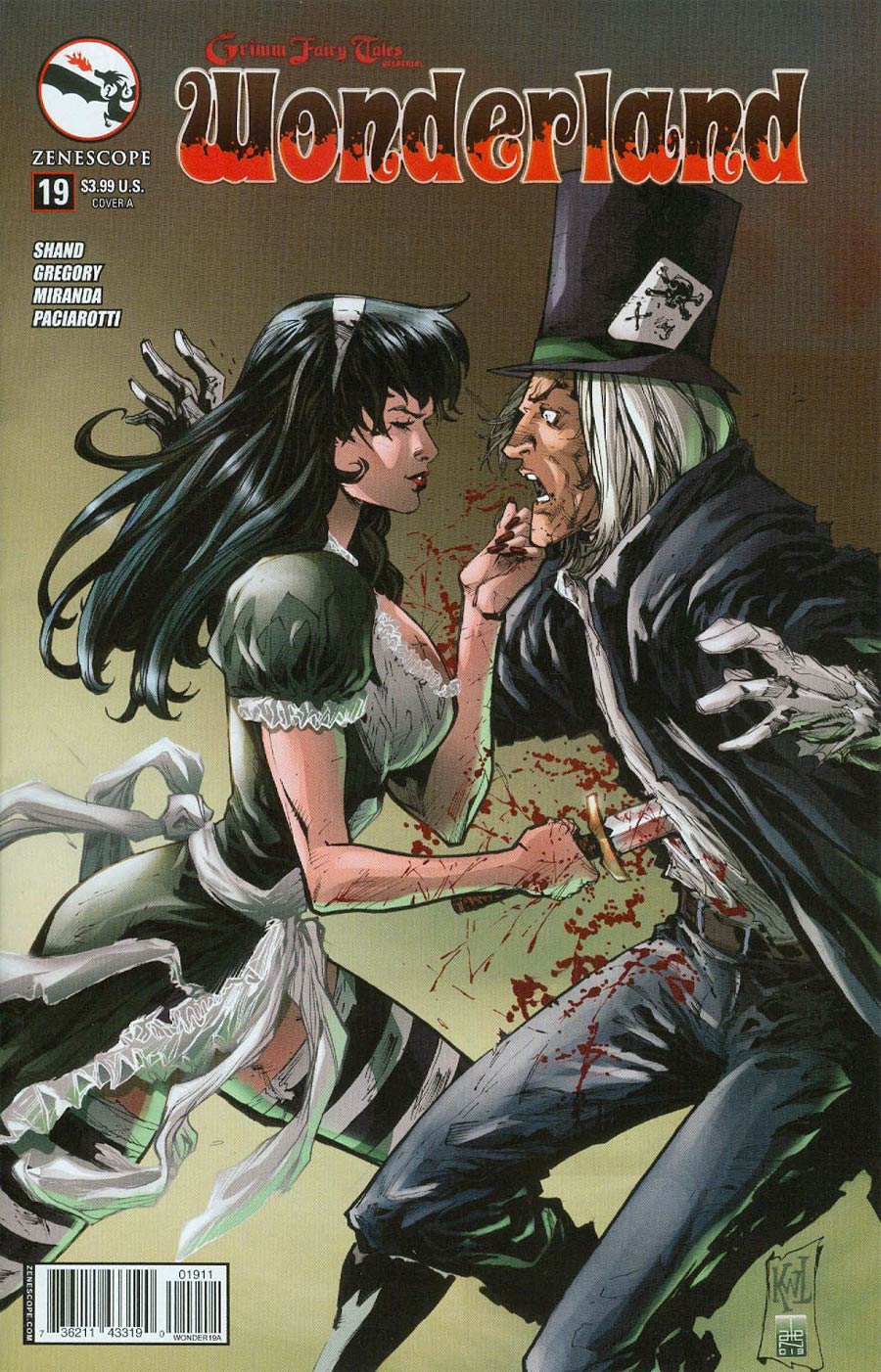 Grimm Fairy Tales Presents Wonderland Vol 2 #19 Cover A Ken Lashley