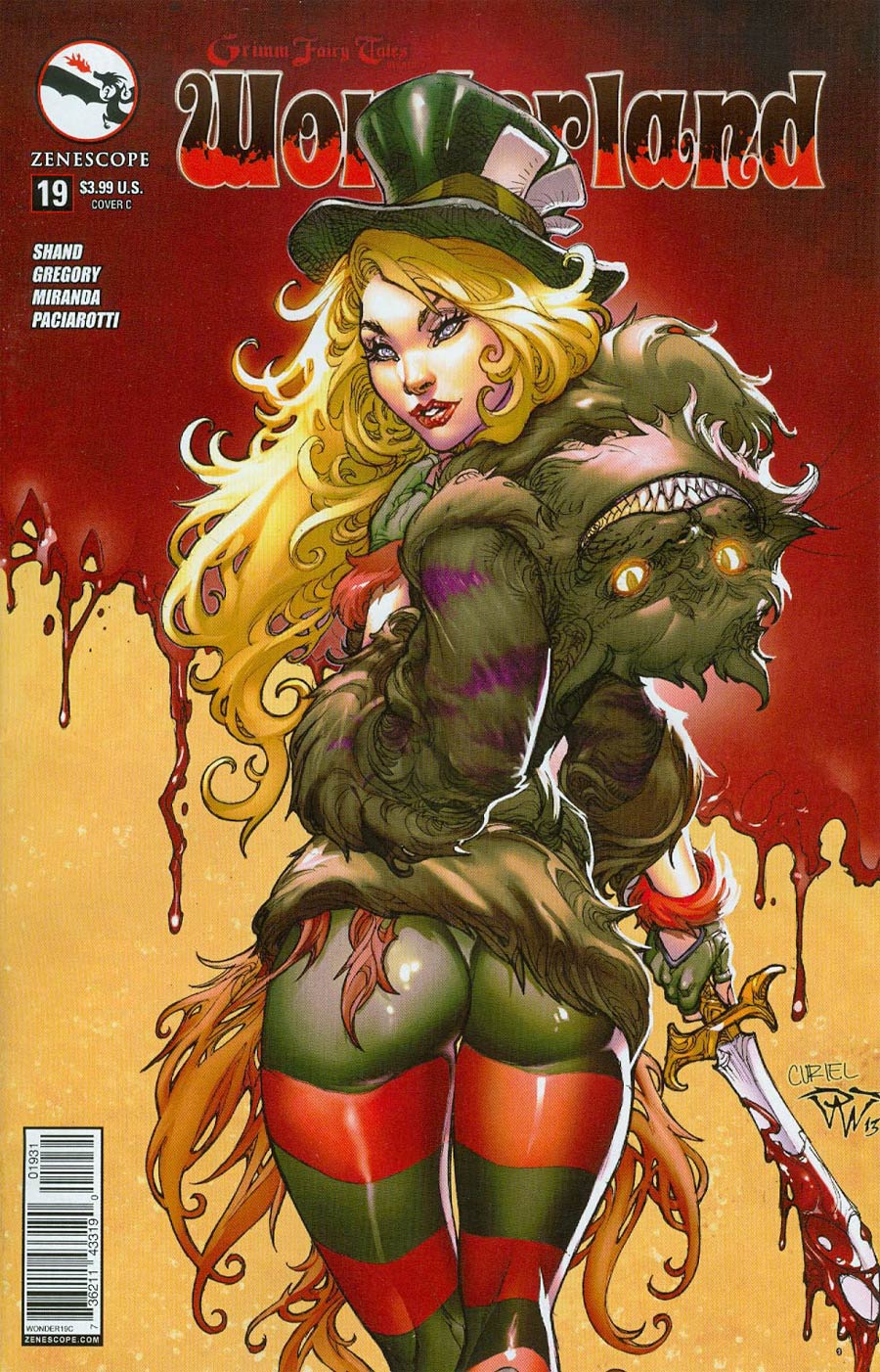 Grimm Fairy Tales Presents Wonderland Vol 2 #19 Cover C Paolo Pantalena